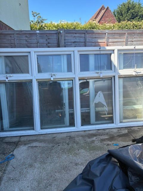 Used conservatory sections