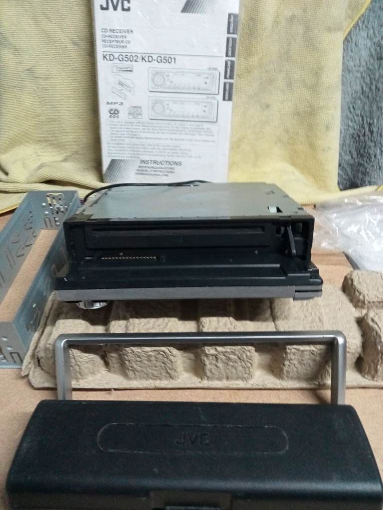 Jvc am fm stereo and cd player 
