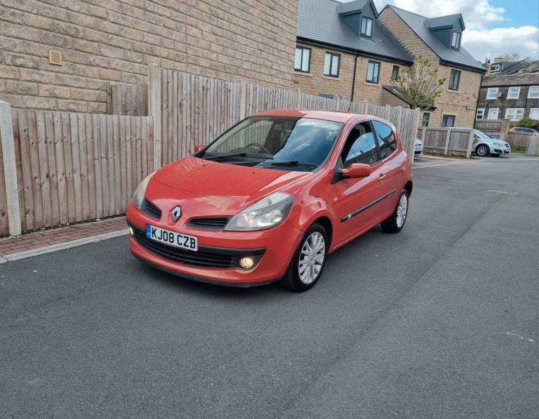 2008 RENAULT CLIO 1.2 DYNAMIQUE 12 MONTHS MOT F/S/H IDEAL NEW DRIVER