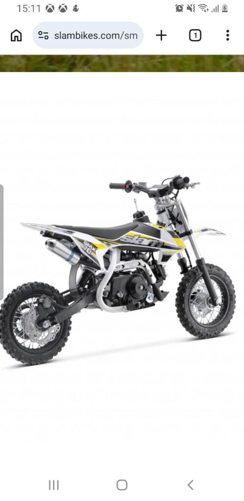Slam 70cc 4 stroke automatic 