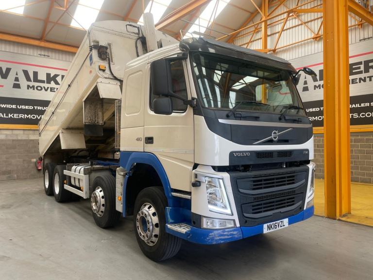 VOLVO FM 410 *EURO 6* 8X4 ALUMINIUM INSULATED TIPPER – 2016 – NK16 VZL
