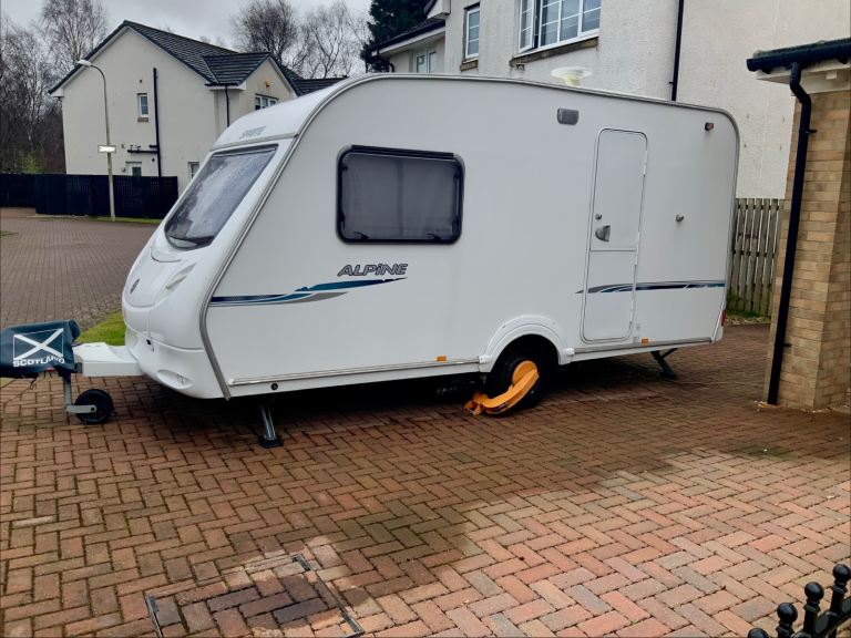 Sprite Alpine - 2 Berth Caravan with Motor Mover