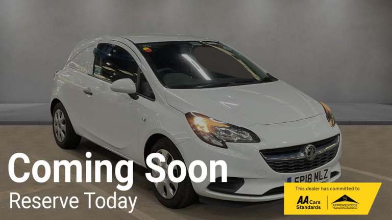 2018 Vauxhall Corsa Van 1.3 CDTi ecoFLEX Car Derived Van 3dr Diesel Manual FWD L1 H1 (s/s) Start/...
