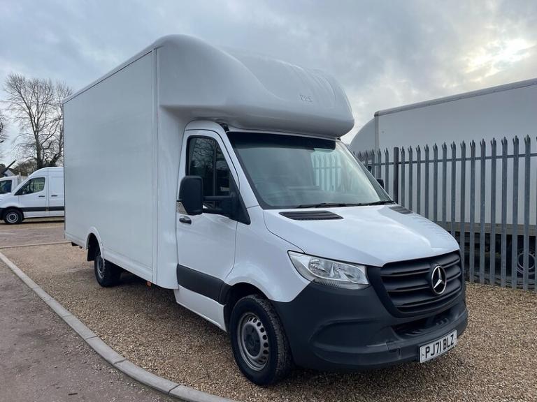 2021 Mercedes-Benz Sprinter 314 2.1 CDI Progressive L3 LWB LOW LOADER - WHITE Lo Loader Diesel Ma...