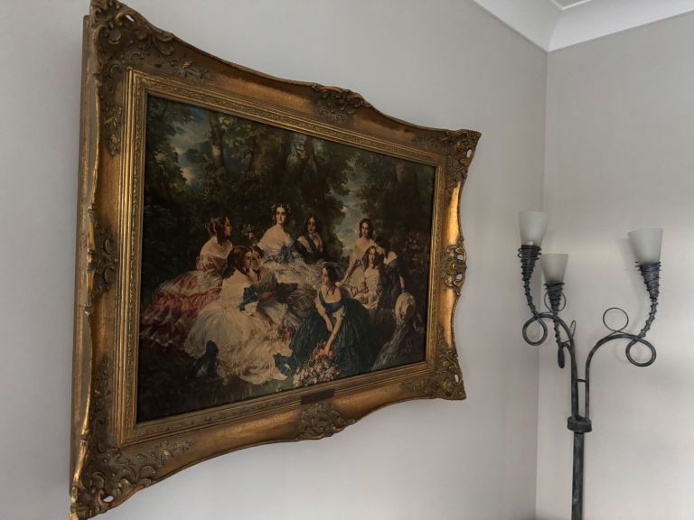 The Empress Eugenie Surrounded by her Ladies in Waiting - Franz Xaver Winterhalter