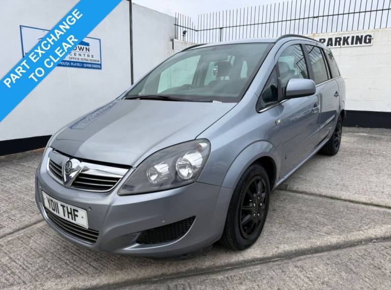 2011 VAUXHALL ZAFIRA 1.7 CDTI ECOFLEX EXCLUSIV MPV 5DR DIESEL MANUAL EURO 5 (110