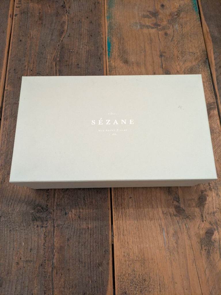 Sezane Matilda Balerines, black, UK5, FR38, Brand new