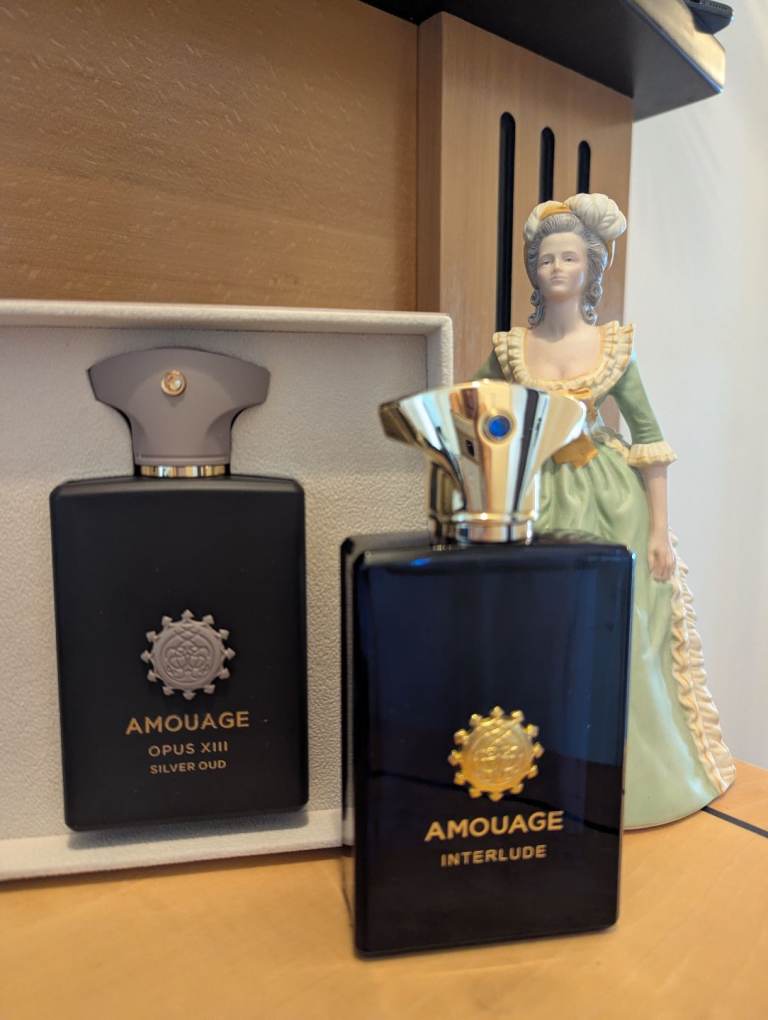 Amouage opus xlll silver  and Amouage Interdule 