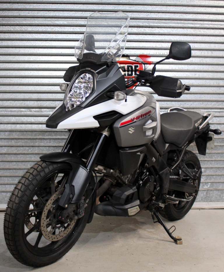 2018 18 SUZUKI DL 1000 AL8 V-STROM ABS TRADE SALE HPI CLEAR NEW MOT 26K WHITE
