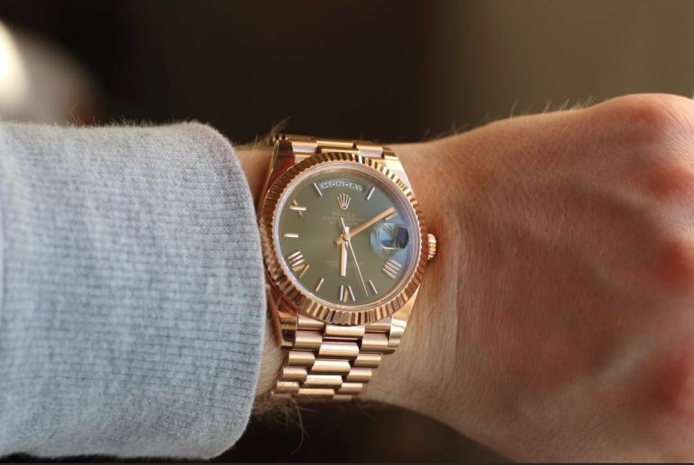 Rose Gold Watch 