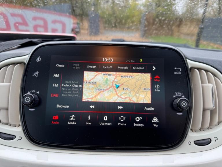 2019 Fiat 500 1.2 Lounge Dualogic Euro 6 (s/s) 3dr Petrol