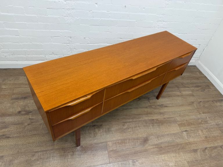 Low Teak mid century sideboard 