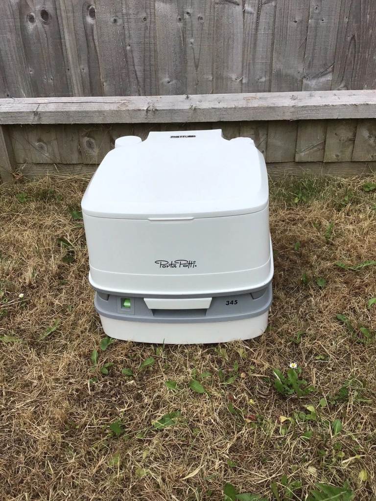 Thetford Porta Potti 345 Qube Portable Toilet Camping Caravan Motorhome Toilet
