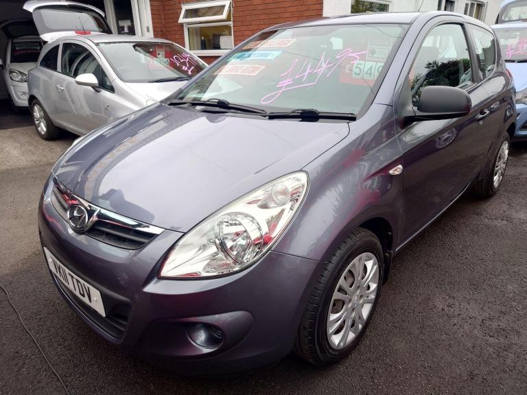 2011 Hyundai i20 1.2 Classic Euro 5 3dr HATCHBACK Petrol Manual