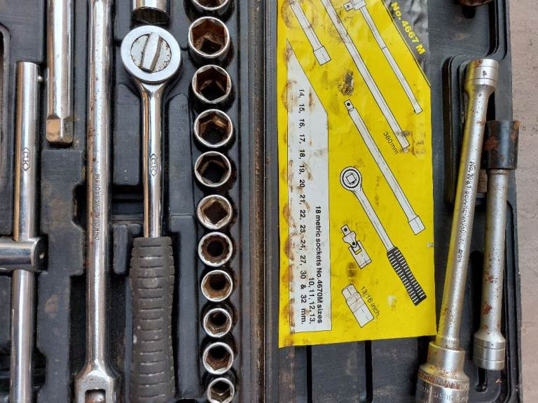Socket set by CK.
