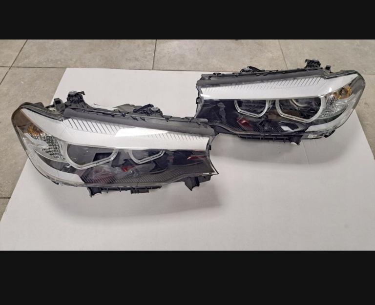 Bmw g30 g31 led headlights pair left right driver passenger 