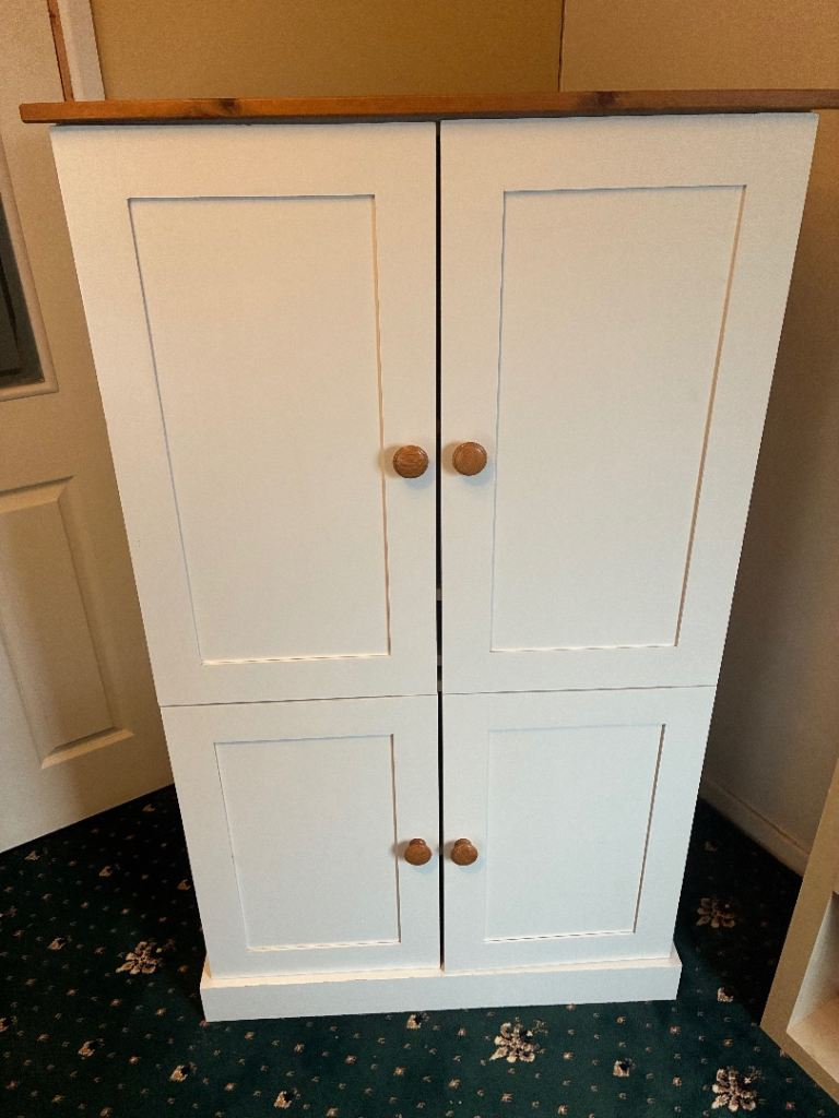 BESPOKE Contemporary Solid Pine Computer Desk – Hidden Home Office Bureau