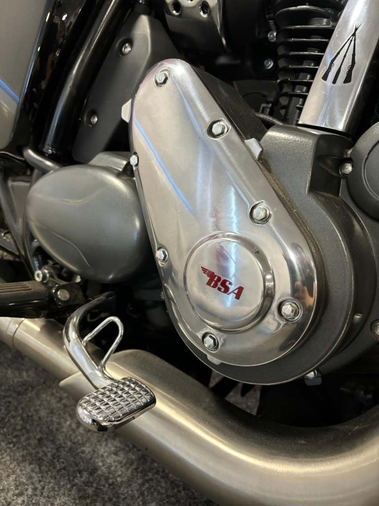 BSA Gold Star 650cc Classic Motorcycle Silver Sheen Legacy