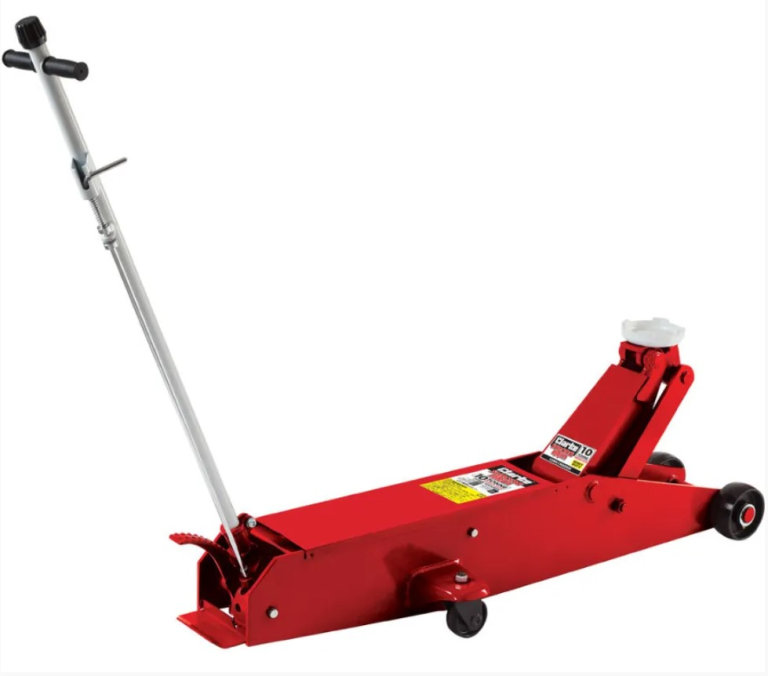 Clarke Heavy Duty 10 Tonne Trolley Jack Extra-Long Reach