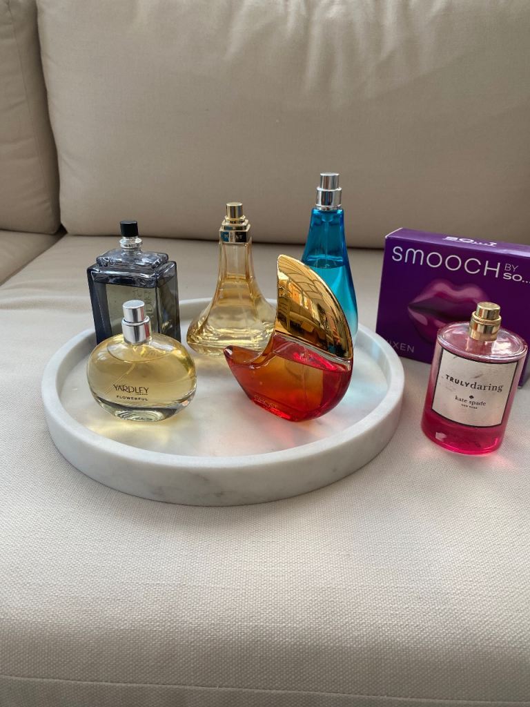 Selection of perfumes/EDT bundle Ghost 50ml Yardley flowerful Superdry Beyonce heat