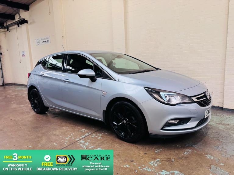 2018 Vauxhall Astra 1.4i 16V SRi 5dr HATCHBACK Petrol Manual
