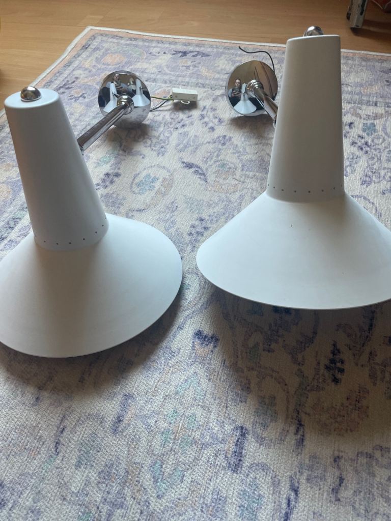 2x Estro Wall Lamps/Sconces (Libra M174)