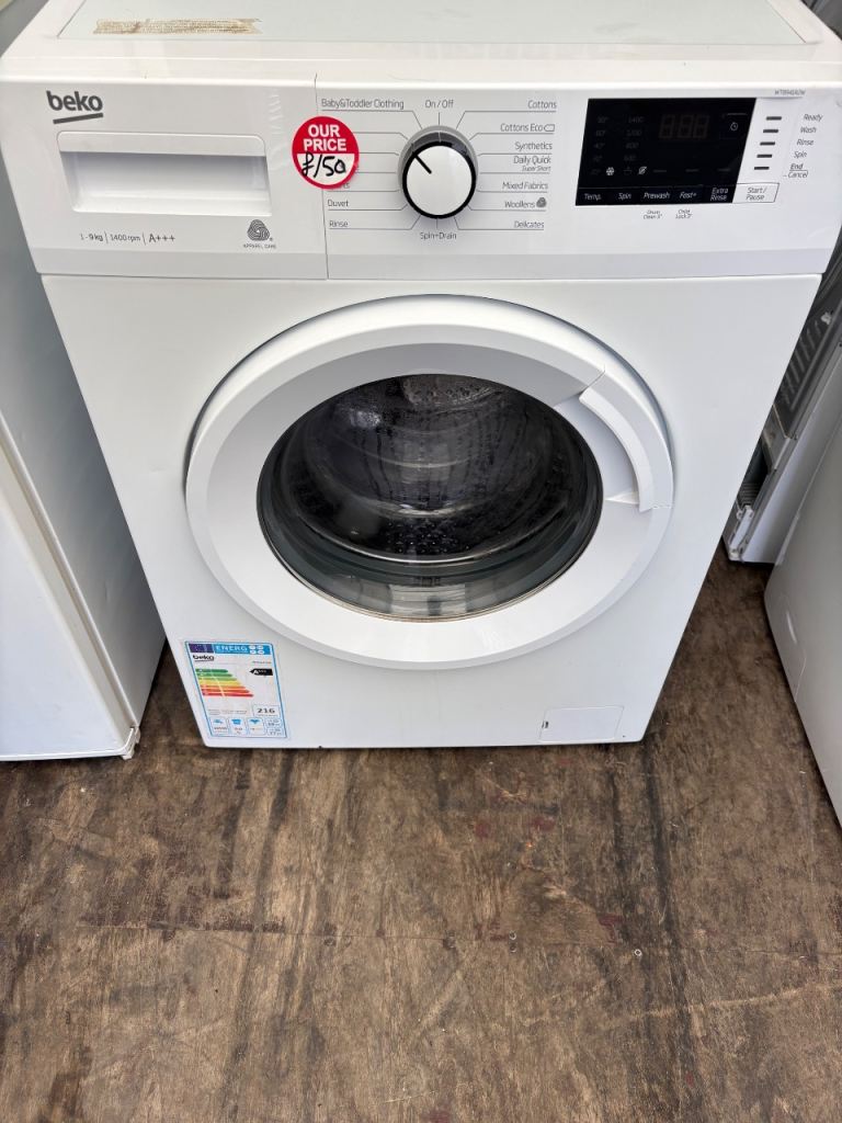 🔥BEKO 9KG WASHING MACHINE £150 DELIVERED 🔥6 MONTHS WARRANTY 🔥DENTON APPLIANCES 🔥