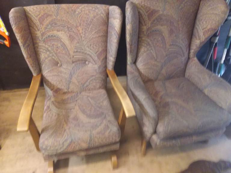 Matching vintage chairs