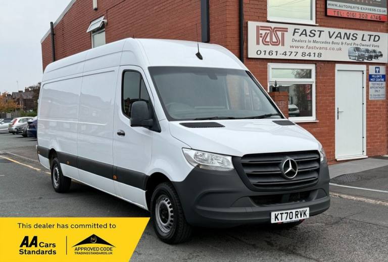 2021 Mercedes-Benz Sprinter 2.0 315 PROGRESSIVE CDI LWB HIGH ROOF 150 BHP PANEL VAN Diesel Manual
