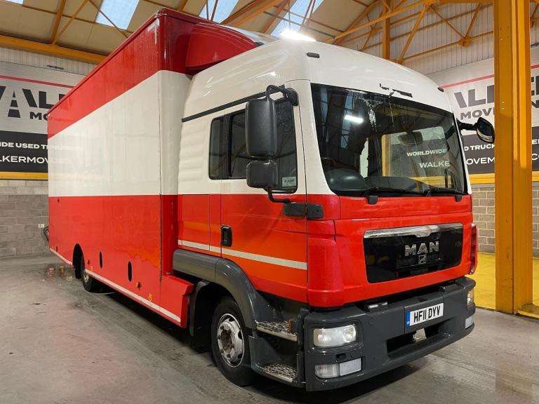 MAN TGL 10.220 EURO 5, 10 TONNE REMOVAL BOX - 2011 - HF11 DYV