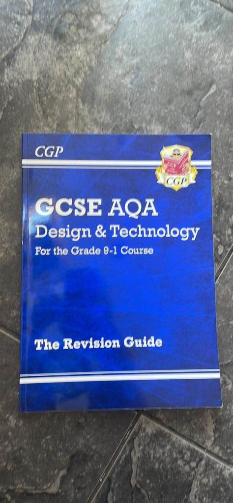 New CGP GCSE AQA Design & Technology Revision Guide