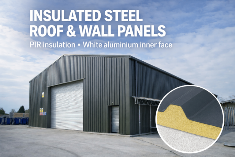 Insulated Steel Roof & Wall Panels