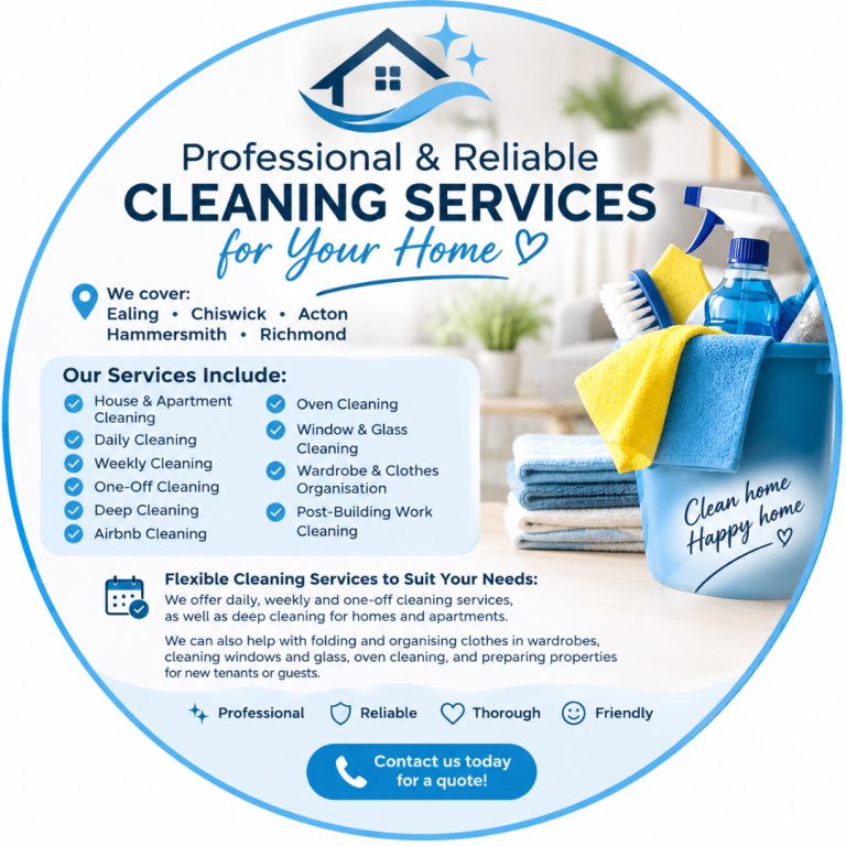 Professional & Reliable Cleaning Services for Your Home 