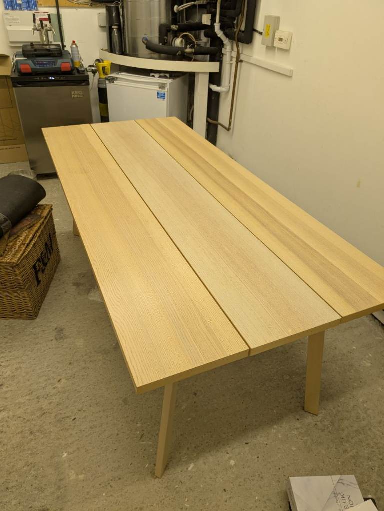 Large IKEA Wooden Dining Table - Good Condition