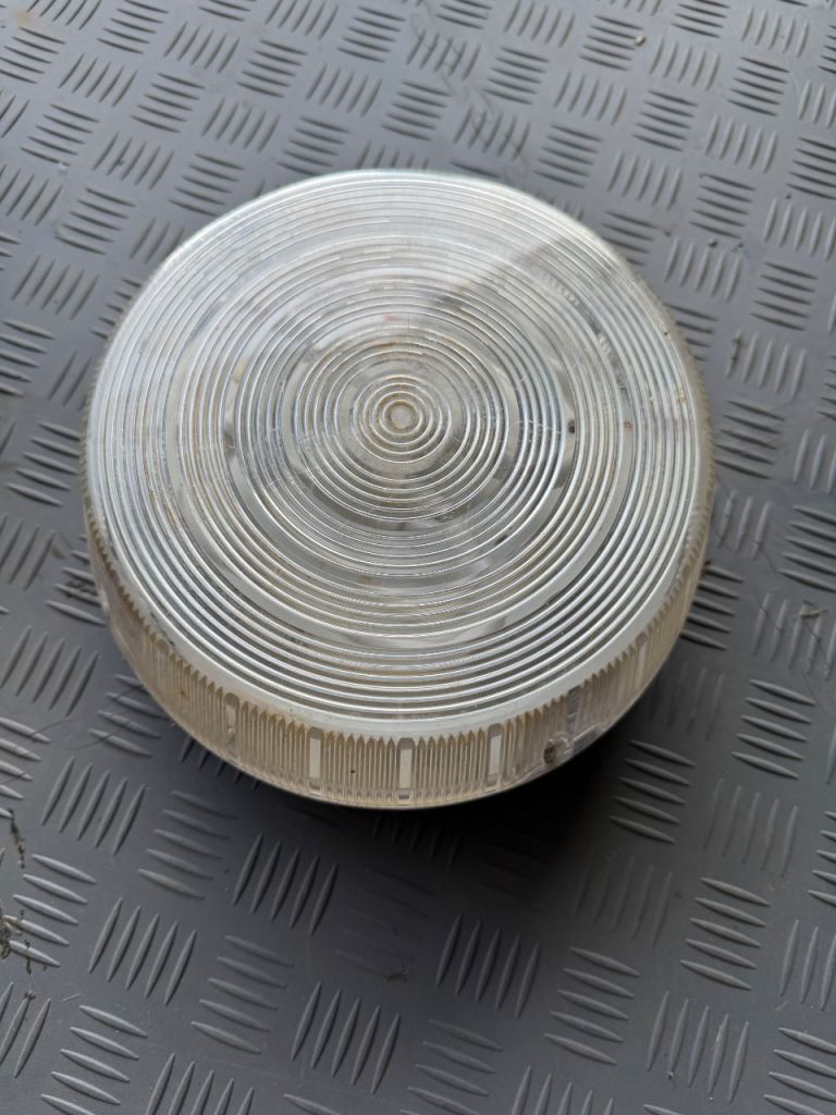 Coughtrie Glasgow A120 vintage large bulkhead Light – 12 available