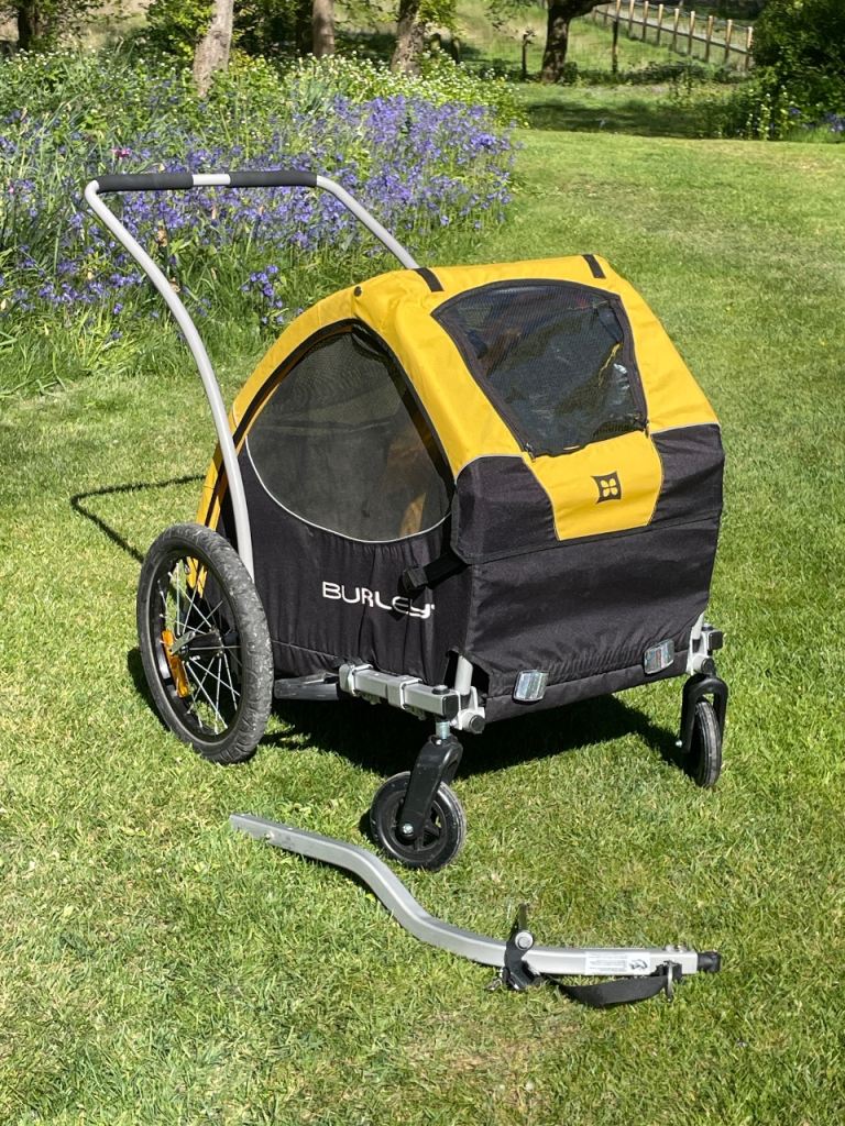 Dog Trailer & Stroller – Burley (Bike & Walking Use)