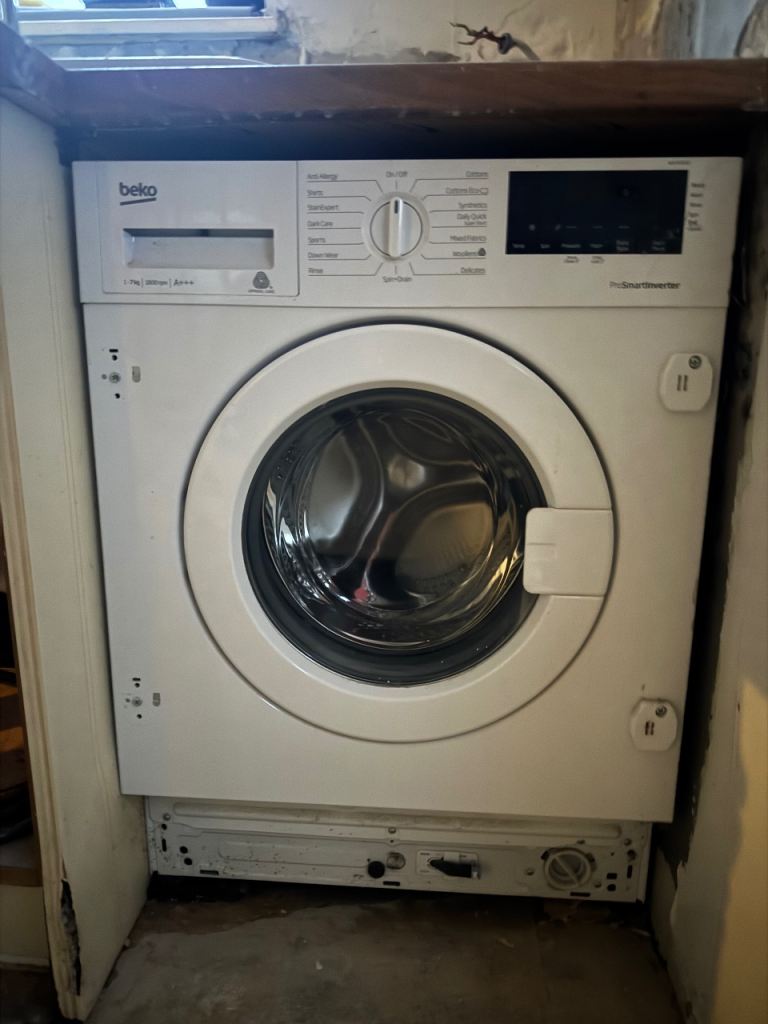 Beko WITC7612B0W integrated washing machine