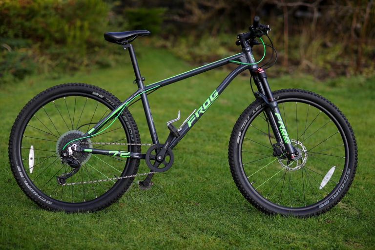 image for USED Frog MTB 72 26inch wheel Kids Mountain Bike Grey/Green