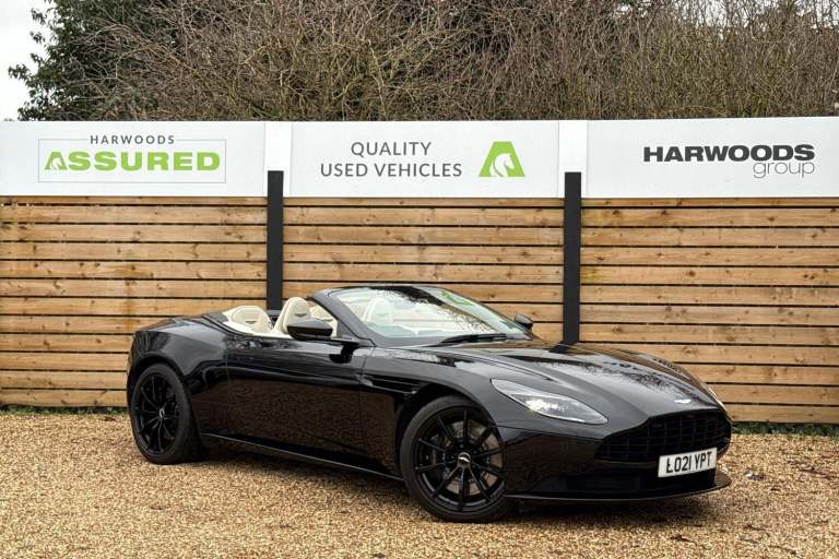 2021 Aston Martin DB11 4.0 V8 Volante 2dr Petrol Auto Euro 6 (s/s) (535 ps) CONVERTIBLE Petrol Au...