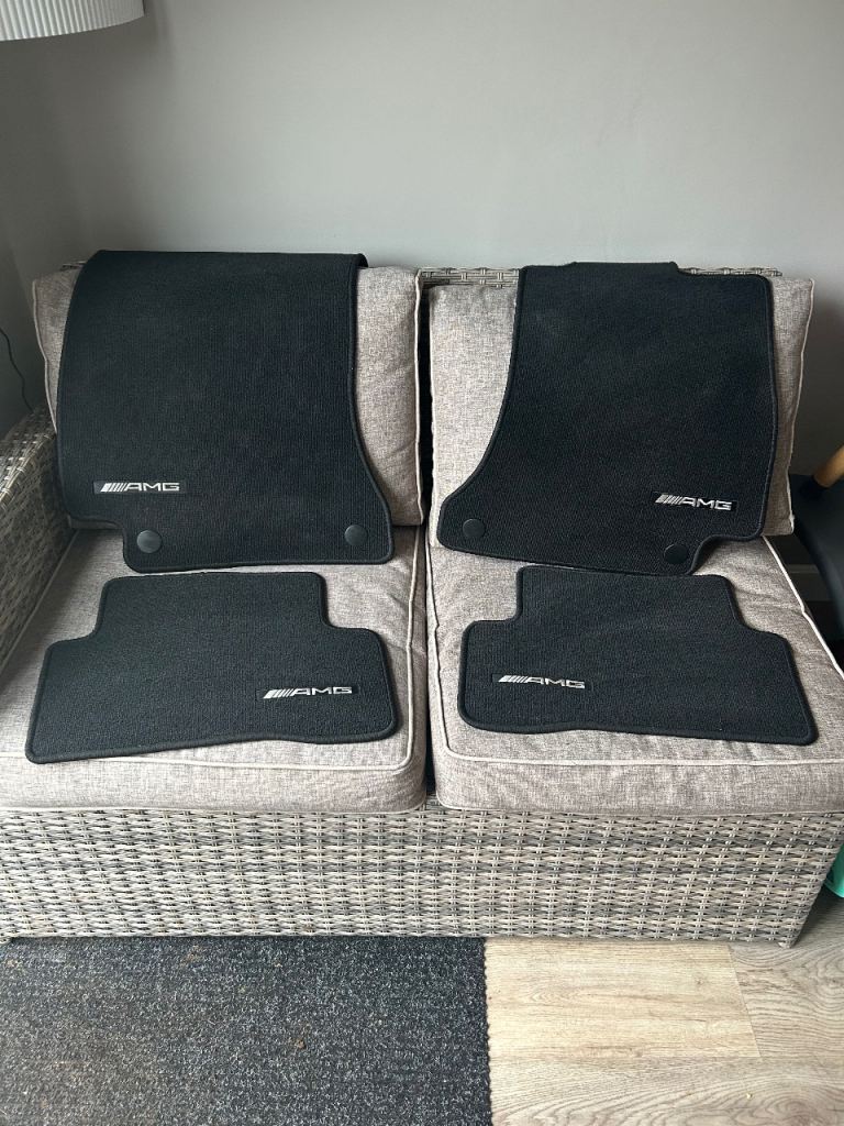 Mercedes C Class AMG car mats 2019 model