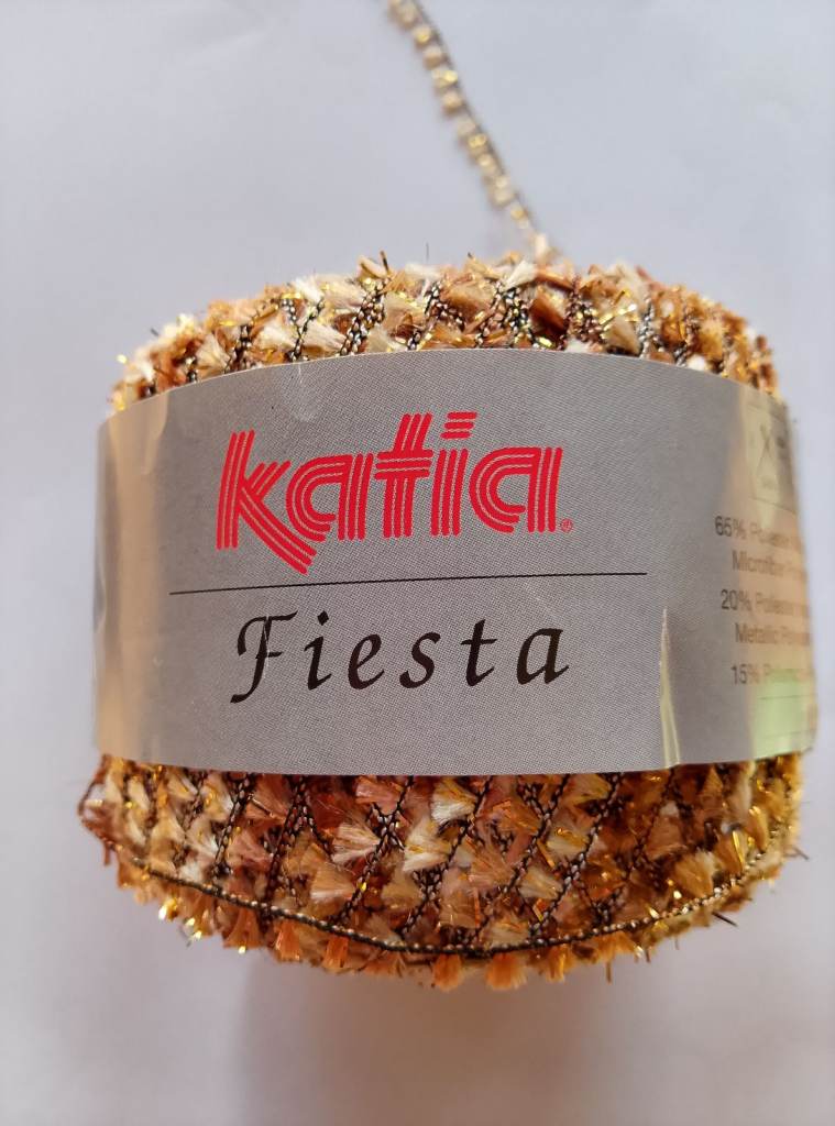 Ball of Katia Fiesta craft yarn
