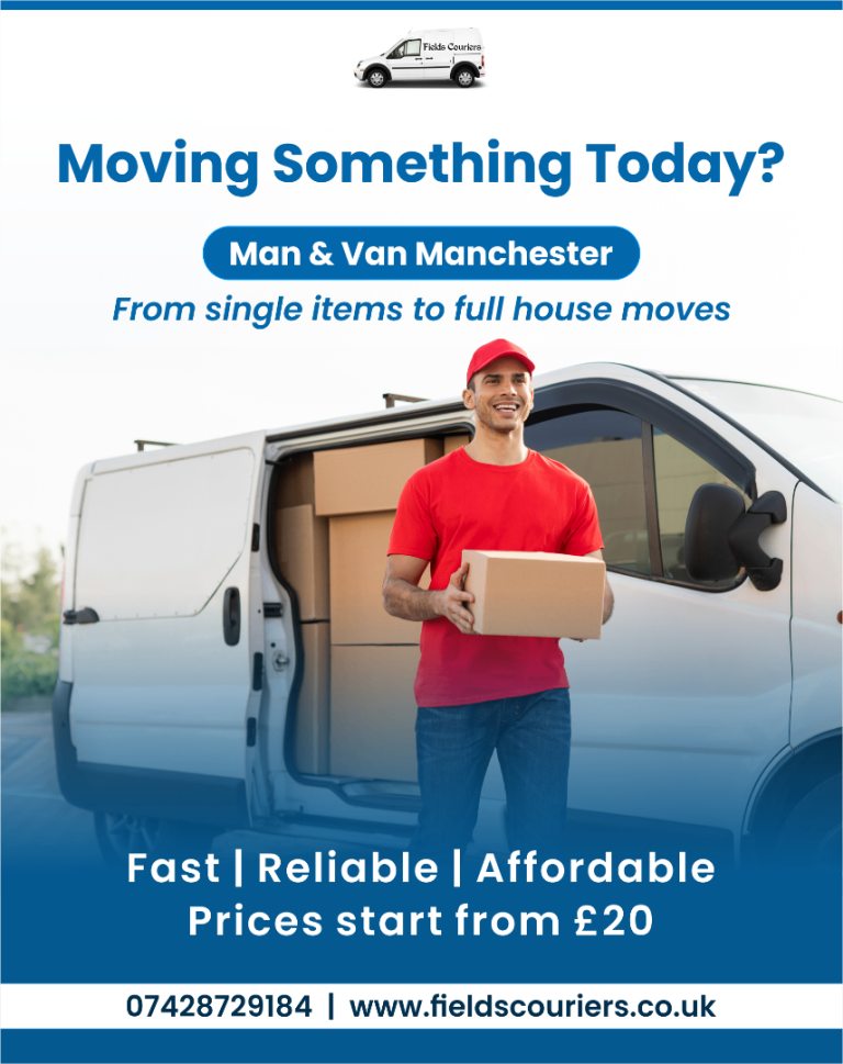 Man & Van, From £20! Fields Couriers!