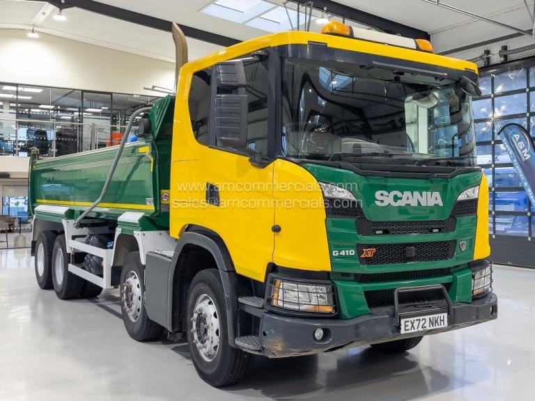 2022 (72) SCANIA G410 XT 8X4 TIPPER
