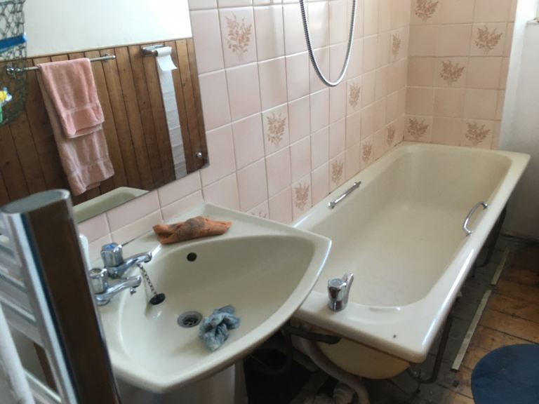 Looking for a plumber.