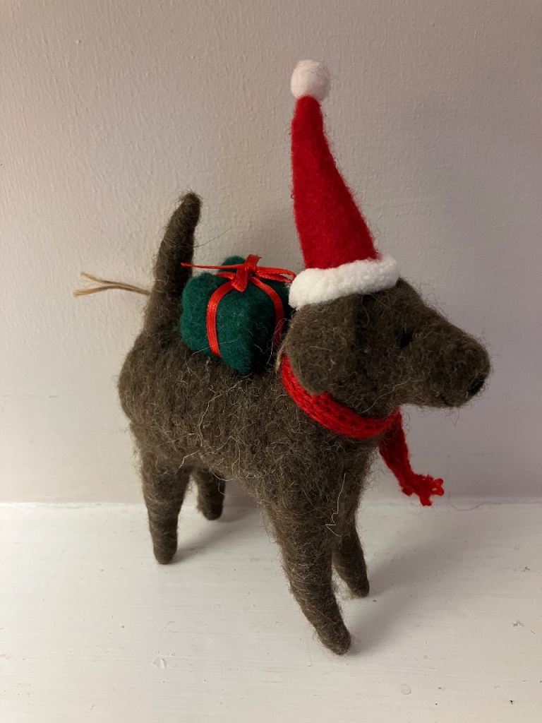 Cute Christmas Dog Tree Decoration