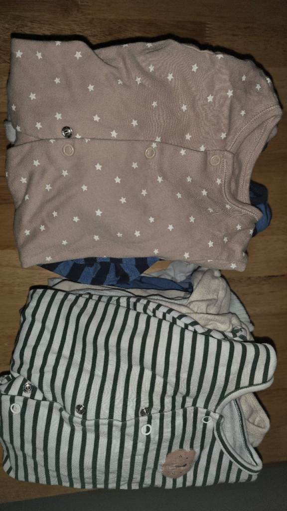 Bundle of Baby Clothes 0- 3 - Good Condition
