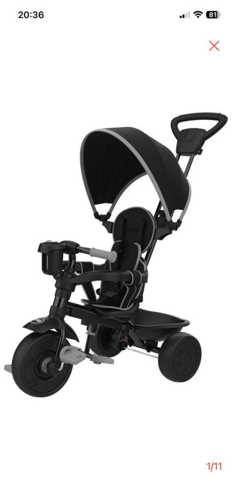 image for Zoomee 4 in 1 Trike Brand New RRP £65