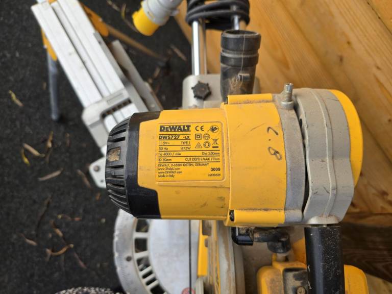 Dewalt chop saw and stand 