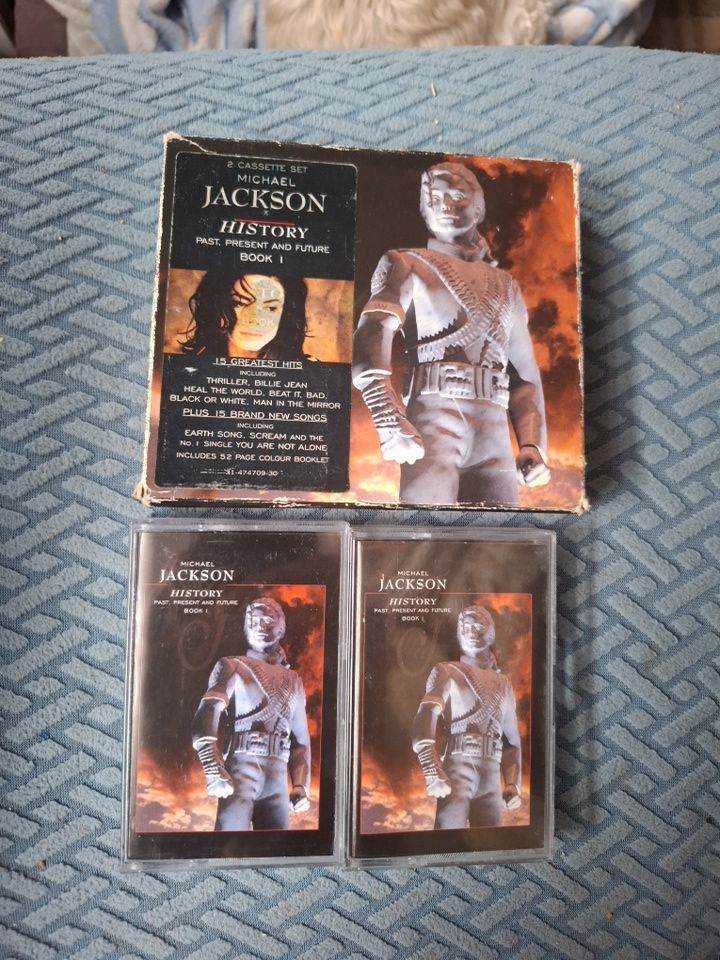Michael Jackson HIStory Cassette Set – Book I, Good Condition
