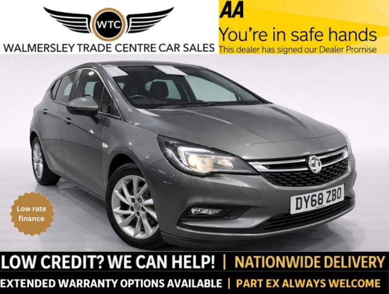 2018 Vauxhall Astra 1.6 CDTi 16V ecoTEC Tech Line Nav 5dr HATCHBACK DIESEL Manual